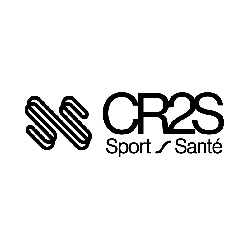 Logo CR2S Nantes – Kinésithérapie par le Sport : une identité visuelle dynamique et professionnelle, conçue par Maison Màj pour allier santé, mouvement et performance."