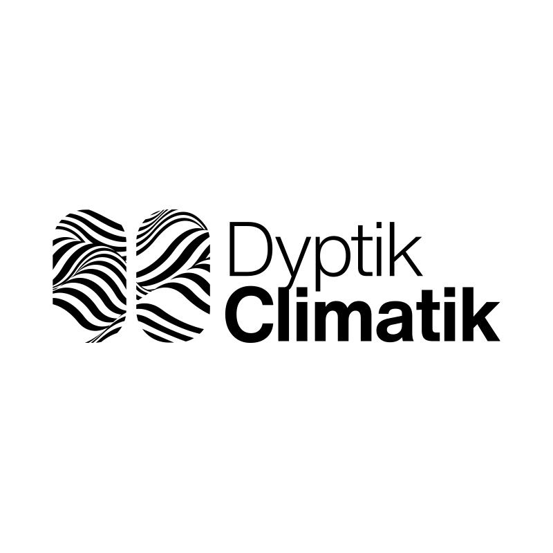 dyptik climatik logo par maison maj à nantes conception d'identité graphique