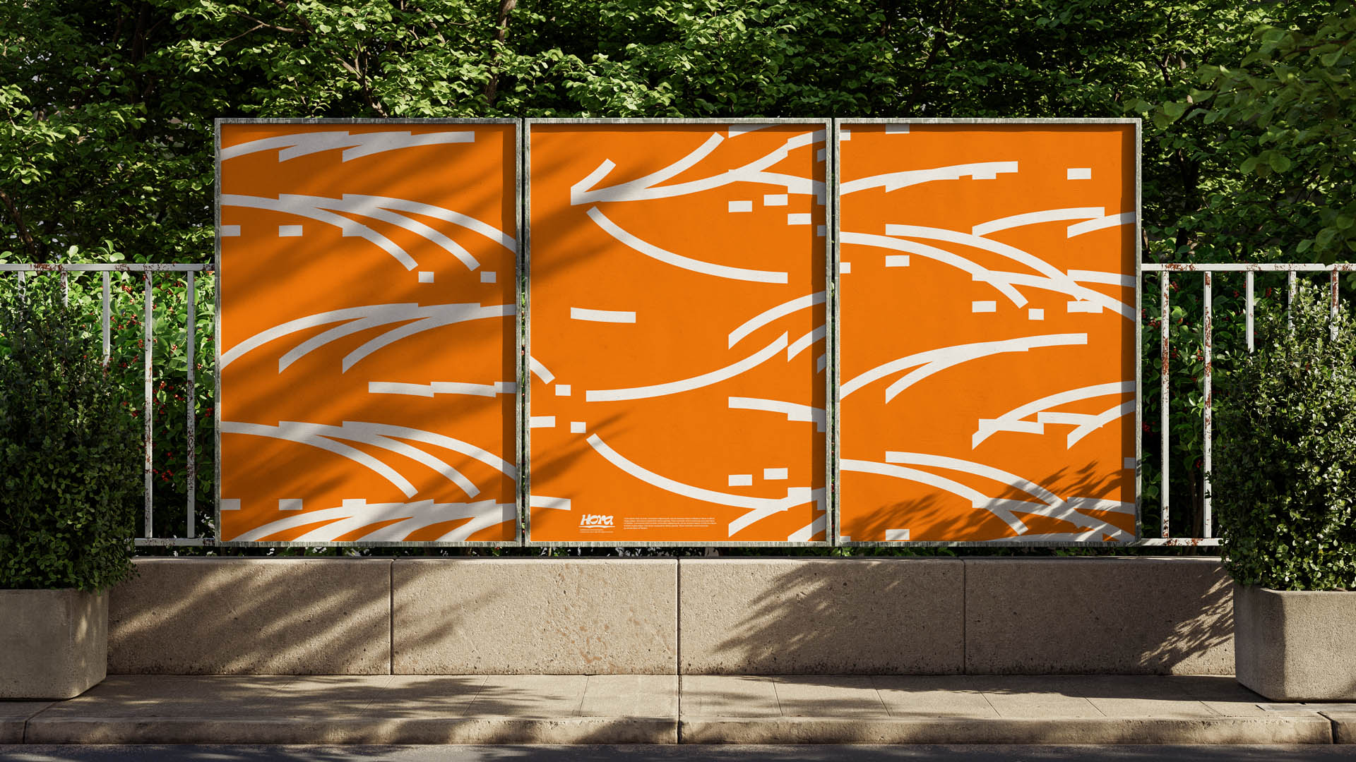 Creation de motifs urbain direction artistique