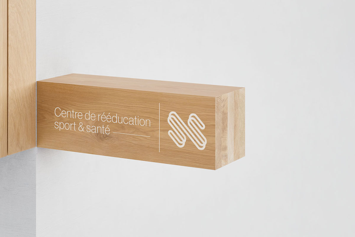 Création d'identités visuelles Nantes logo kiné ostéopathes