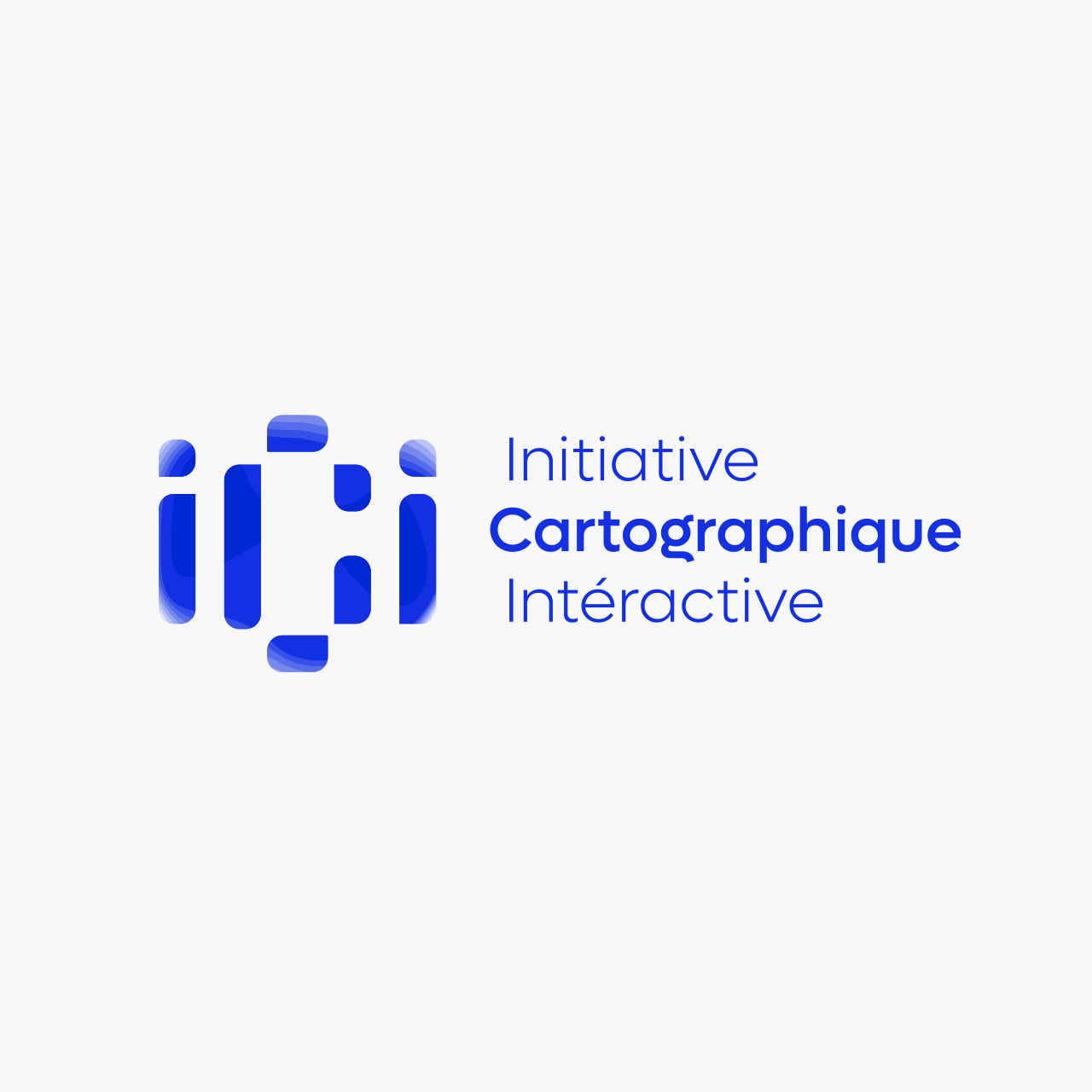 Création de l'identité graphique pour Le projet d'initiative cartographie intéractif ICI