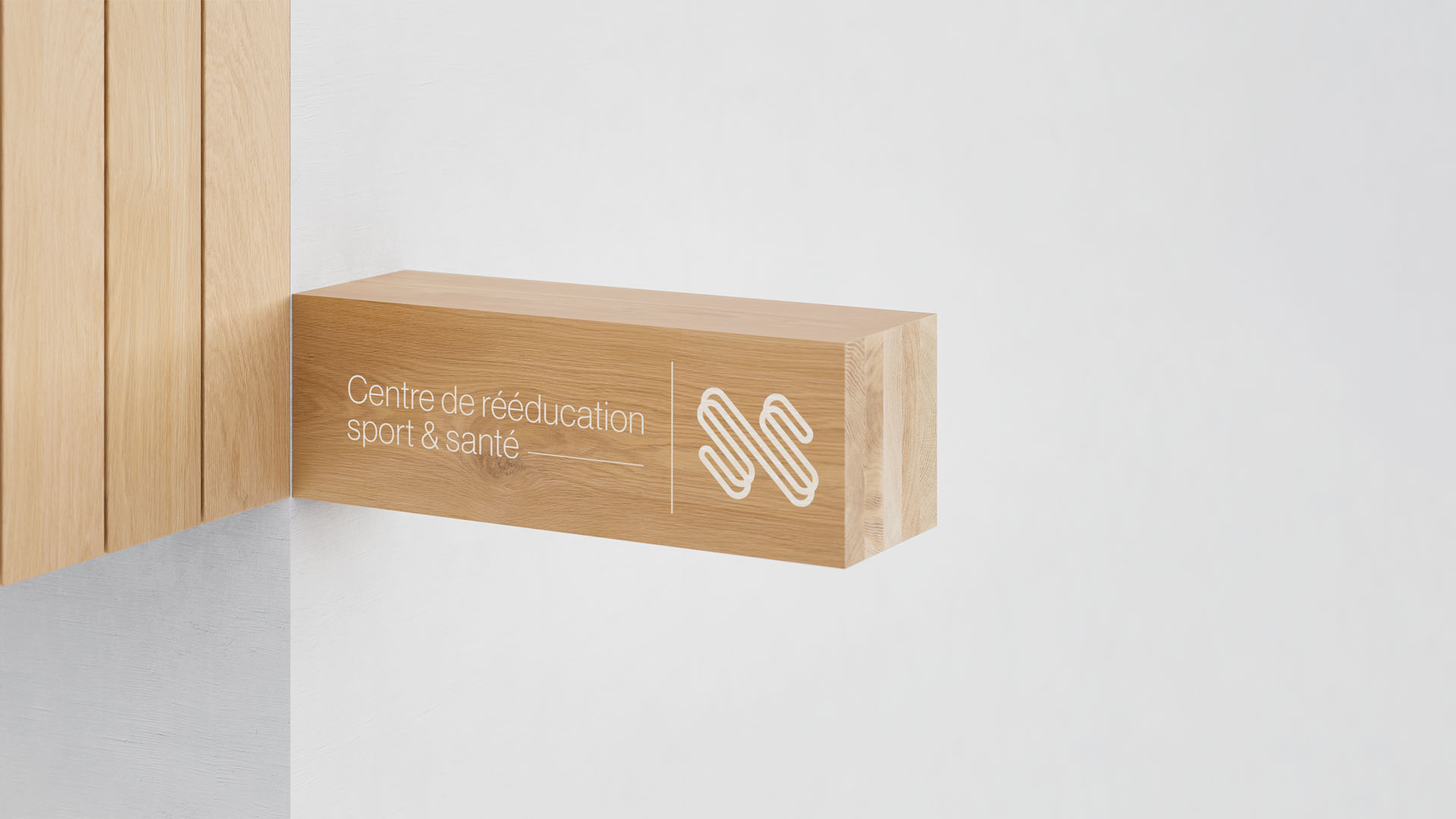 Création d'identités visuelles et signalétique Nantes logo kiné ostéopathes
