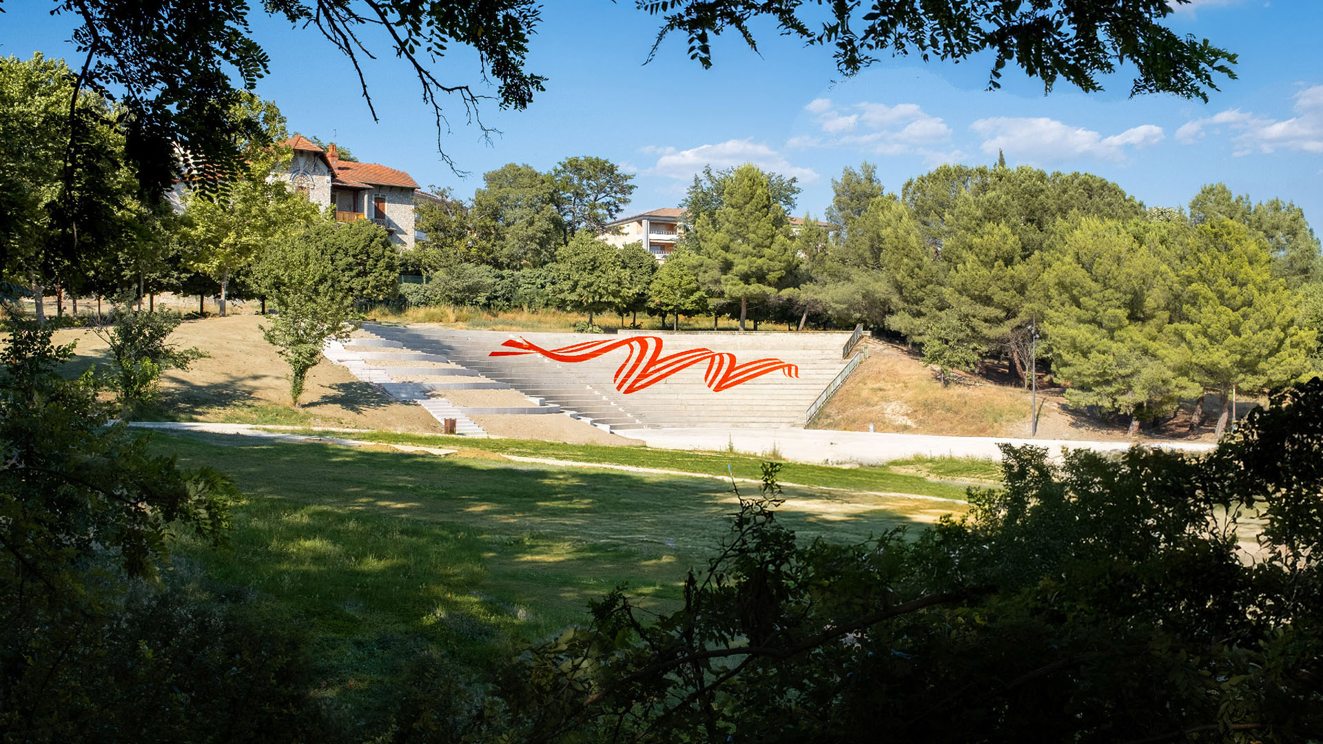 anamorphose fresque mmaj, france provence cote d'azur,